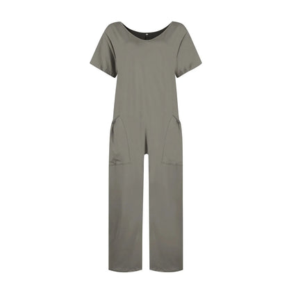 Women's Casual Baggy Pocket Jumpsuit