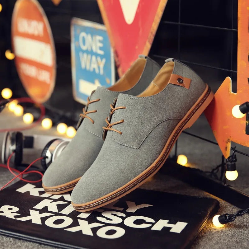 Men's Premium Suede Oxford Shoes
