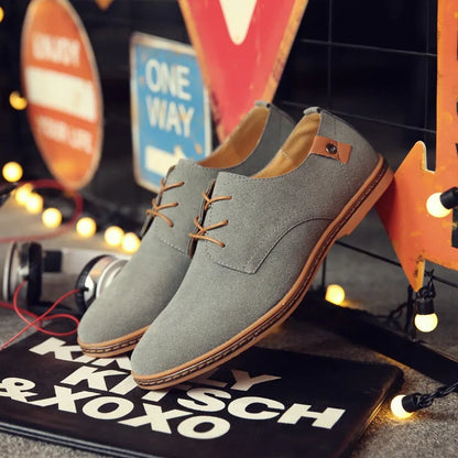 Men's Premium Suede Oxford Shoes