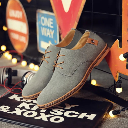 Men's Premium Suede Oxford Shoes