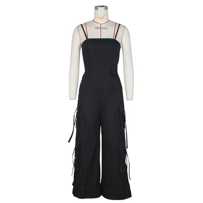 Elegant Mid Waist Jumpsuit