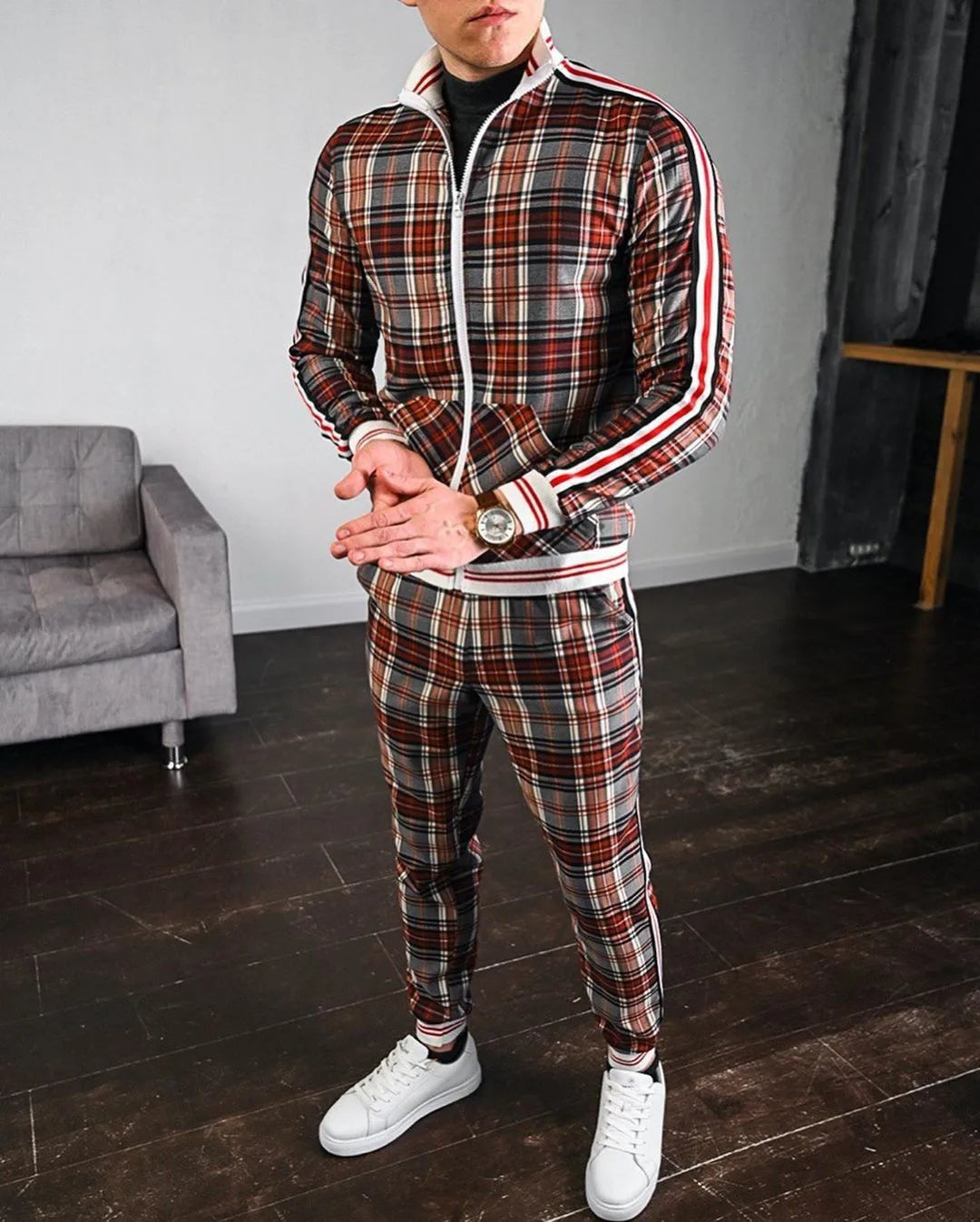 Streetwear Style Men's Suit