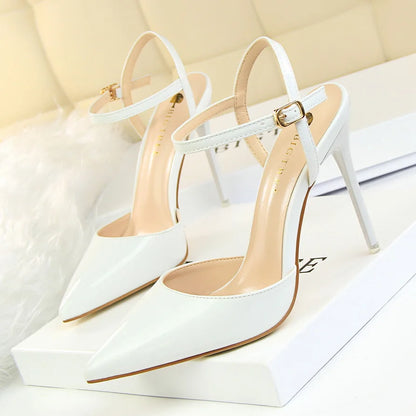 Pointed Toe Thin Heel Dress Shoes