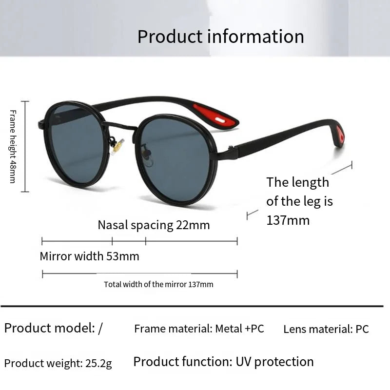 Timeless Retro Round Sunglasses
