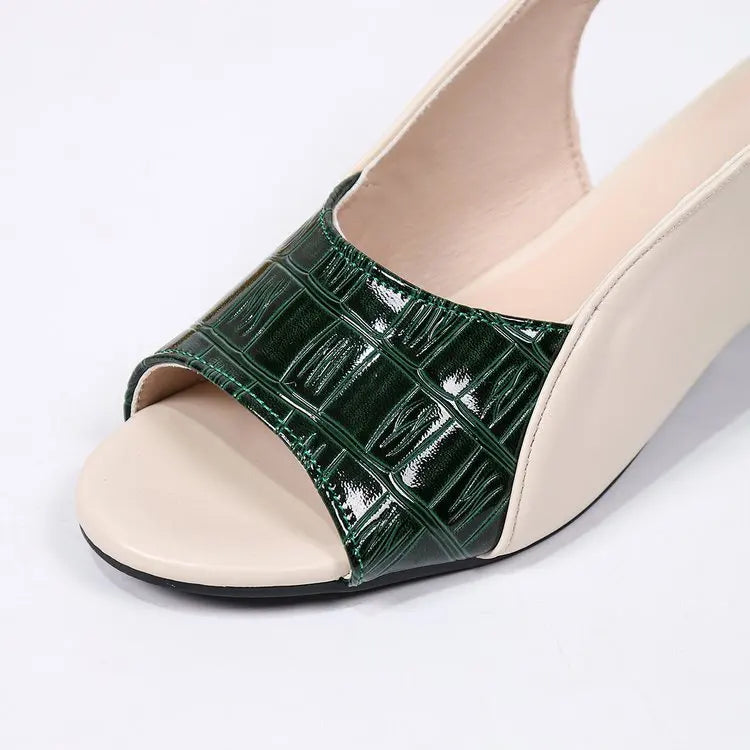 Elegant Mid-Heel Sandals