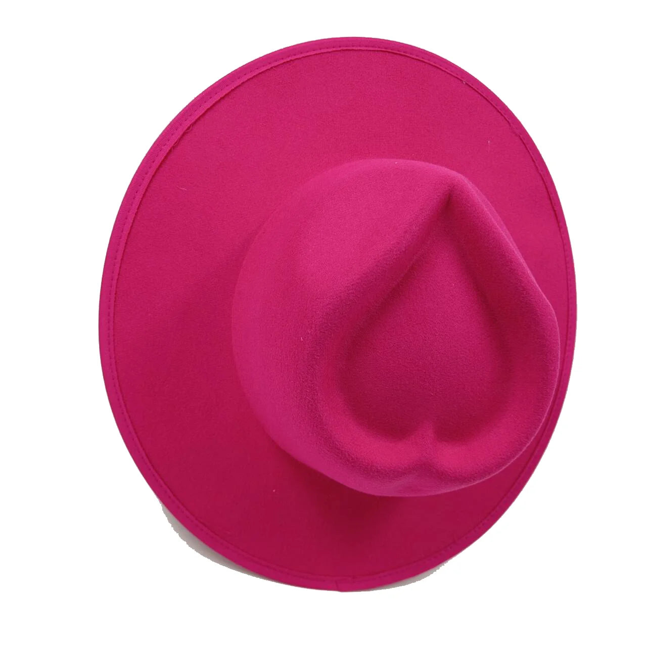 Unisex Wide Brim Fedora Hats