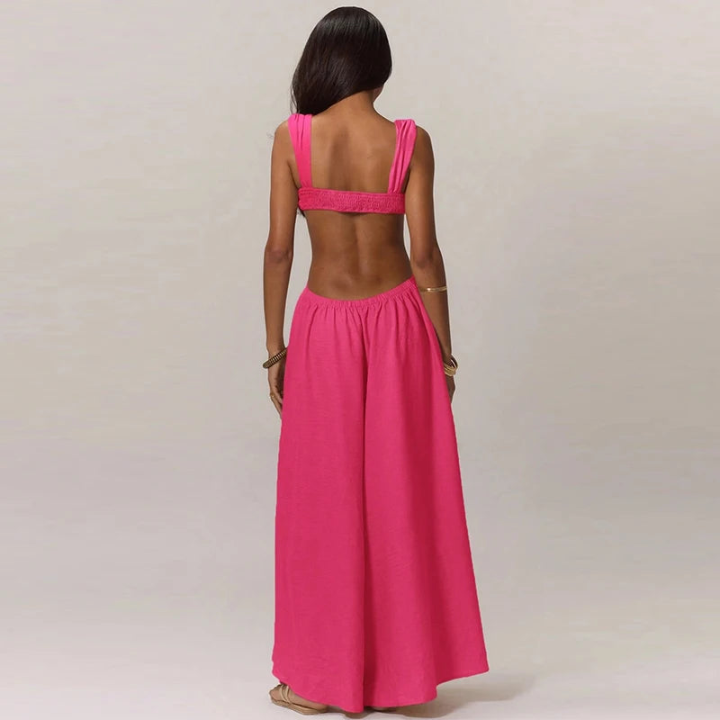 Redefined Summer Backless Jumpsuit