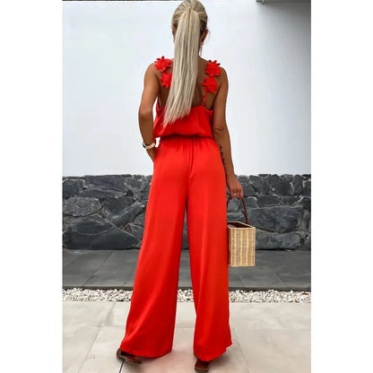 Bohemian Sleeveless Summer Jumpsuit