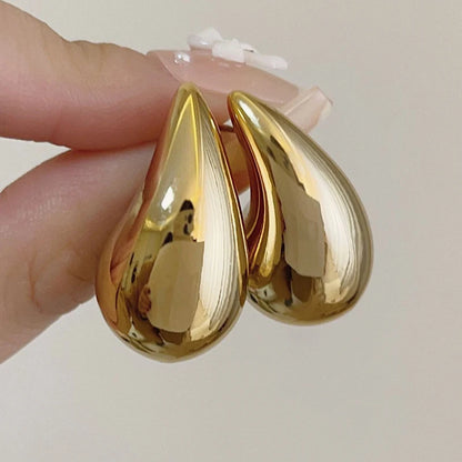 Luxe Drop Metal Earrings