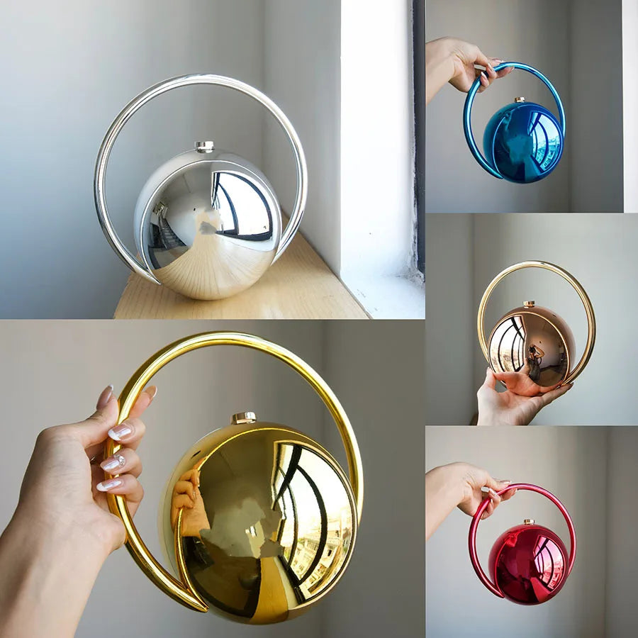  The Orb Marble Sphere Clutch