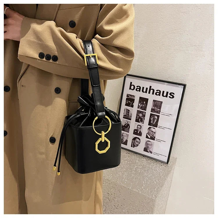 The Harlow Ring Bucket Bag