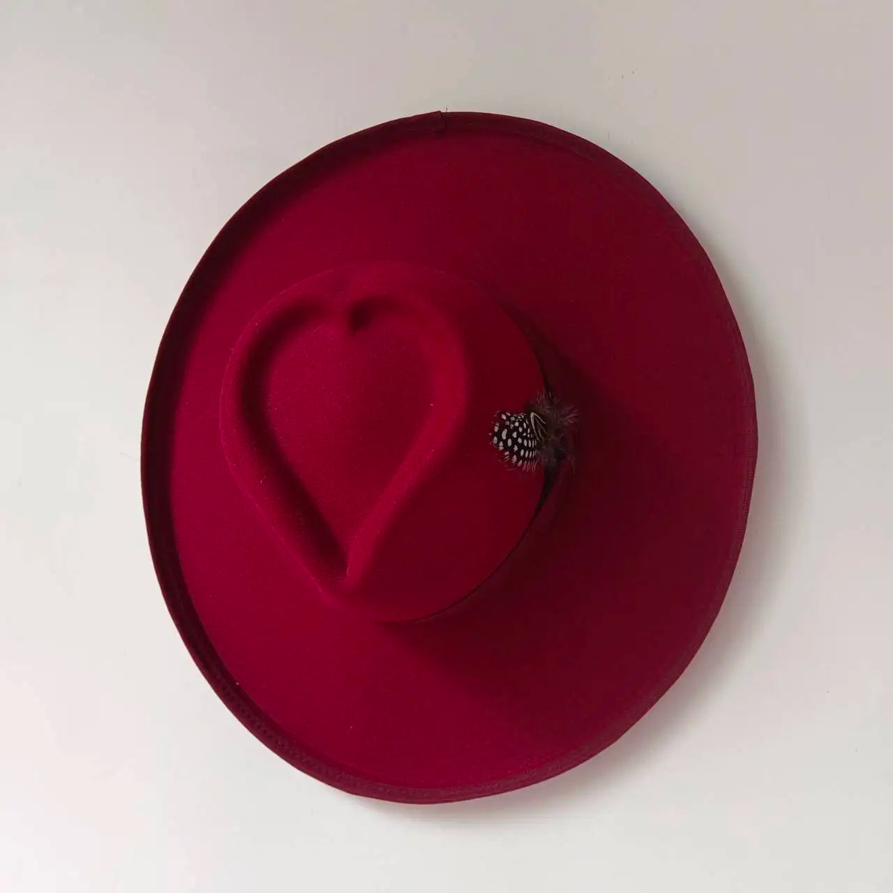 Unisex Wide Brim Fedora Hats