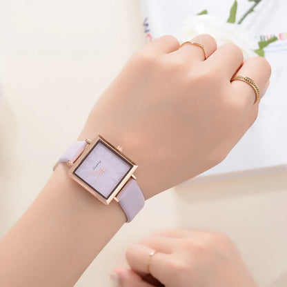 Square Fashion Luxury Ladies Watch