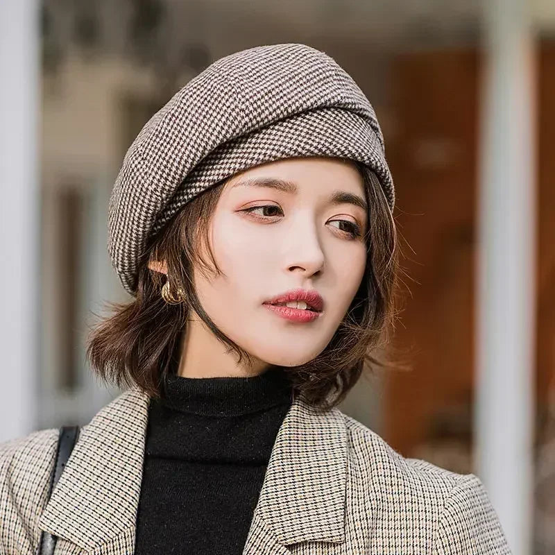 Elegant Winter Wool Beret