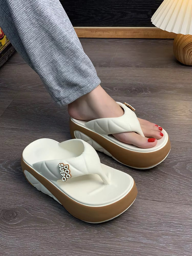 Women's Platform Flip-Flops Summer