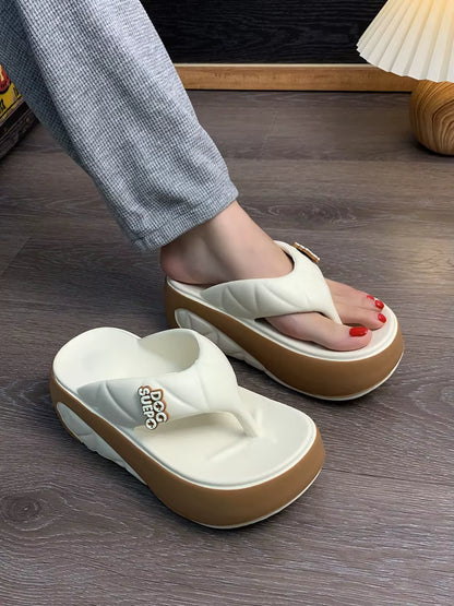 Women's Platform Flip-Flops Summer