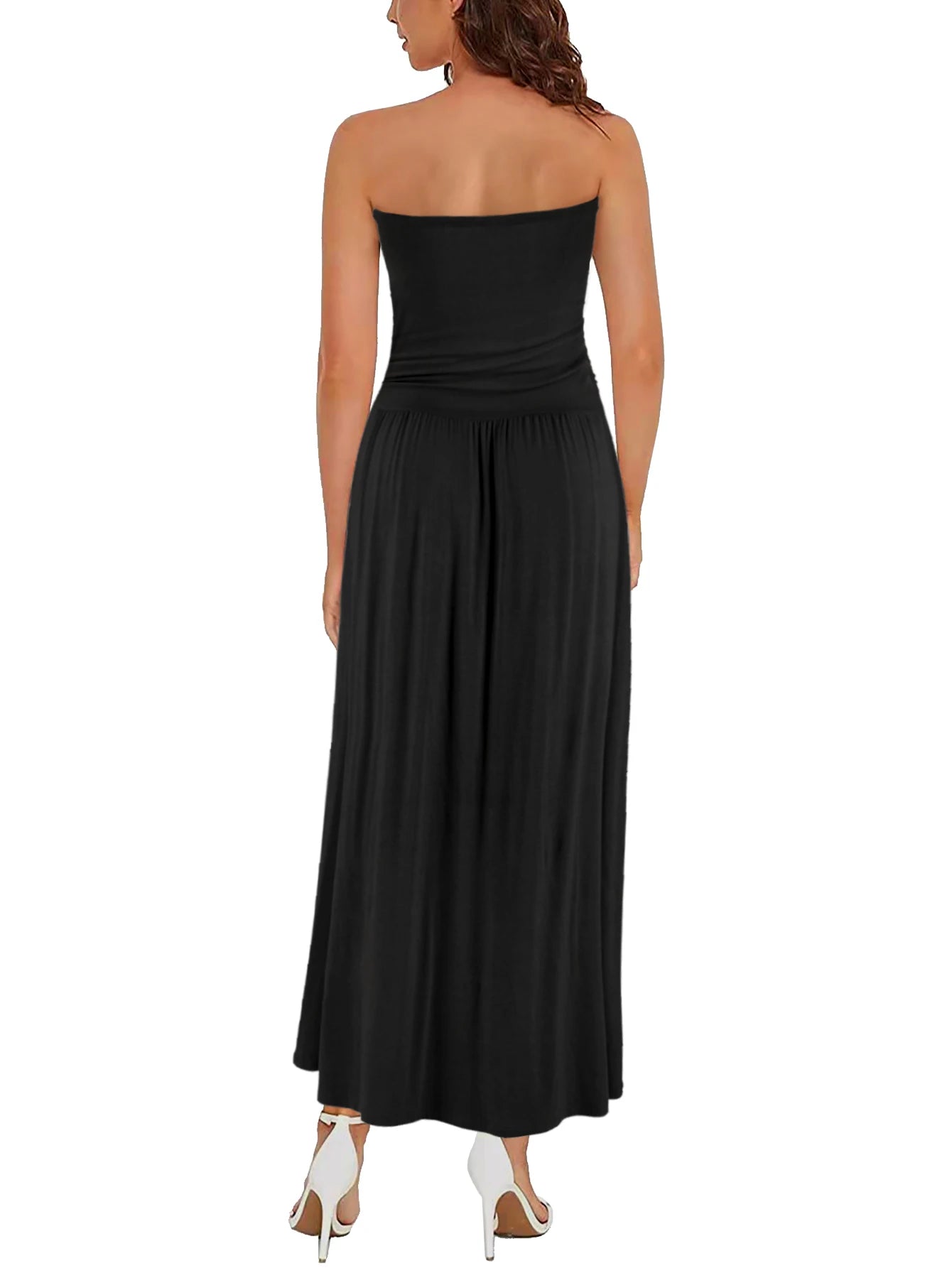 Strapless Flared Jumpsuit Women