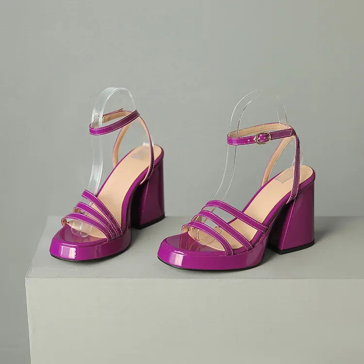 Ankle Wrap High Heel Sandals