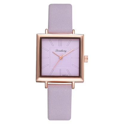 Square Fashion Luxury Ladies Watch