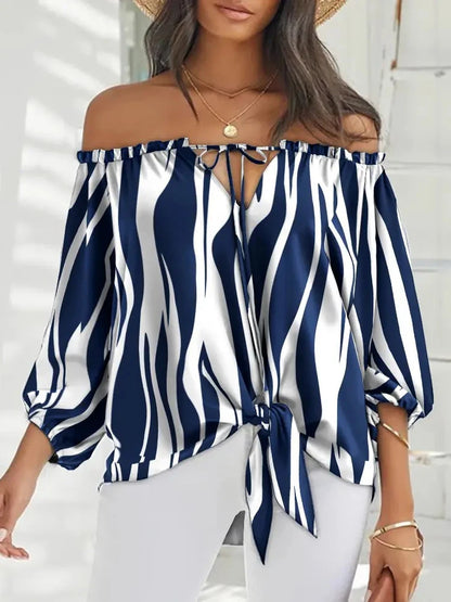 Elegant Off Shoulder Summer Top