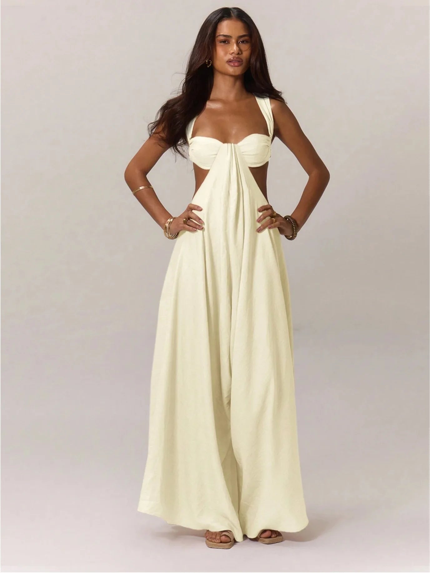 Redefined Summer Backless Jumpsuit