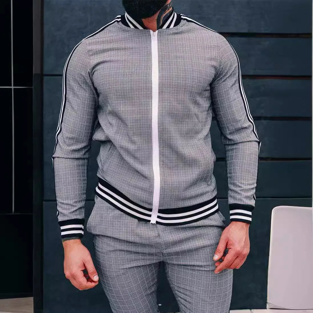 Streetwear Style Men's Suit