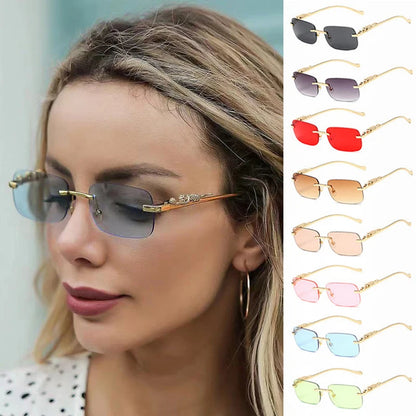 New Trend Rimless Sunglasses