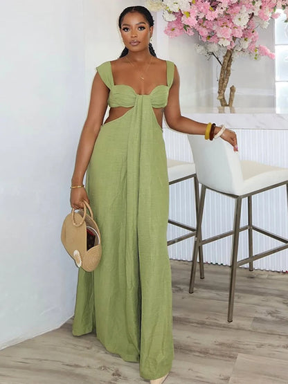 Redefined Summer Backless Jumpsuit