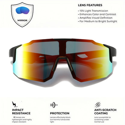 Apex Shield Polarized Sports Sunglasses