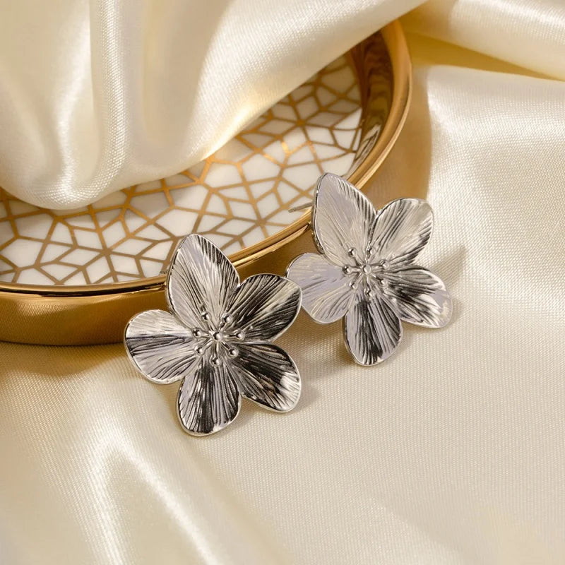 Golden Statement Earrings Collection