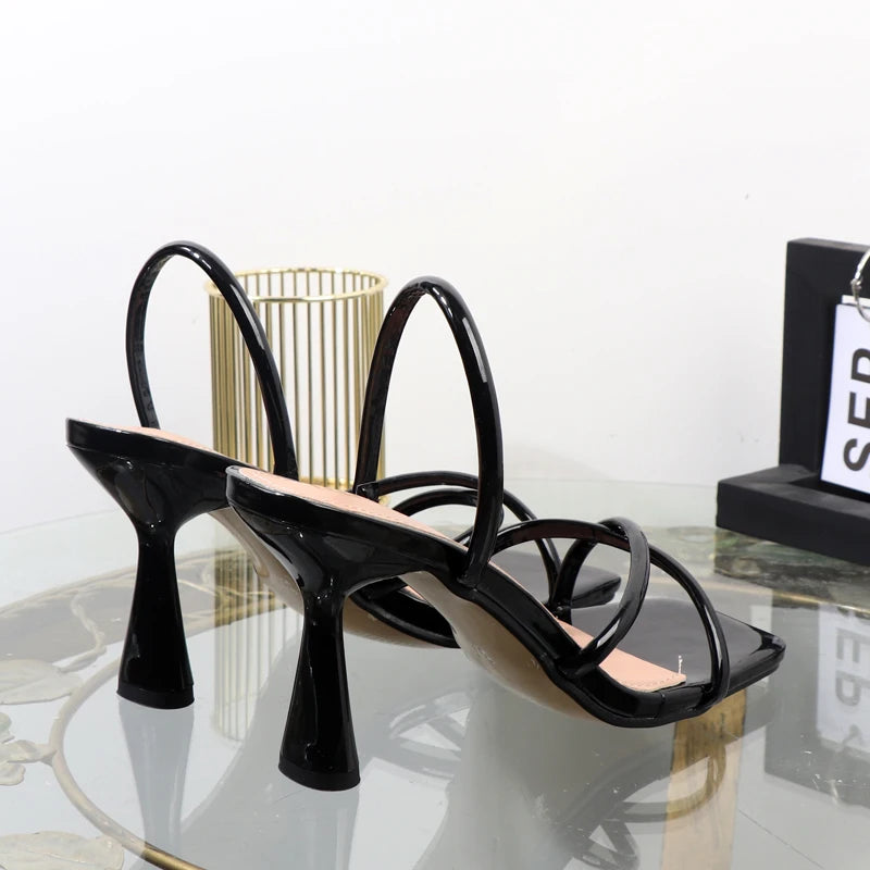 Square Toe Stiletto Heels