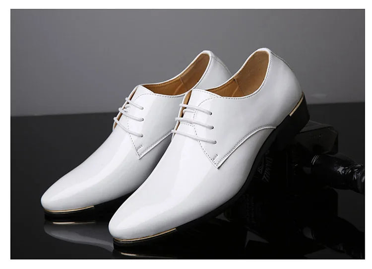 Men's Patent Leather Dress Shoes