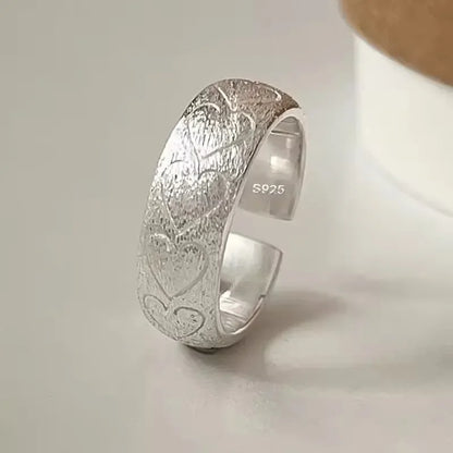 Bohemian Silver Adjustable Rings
