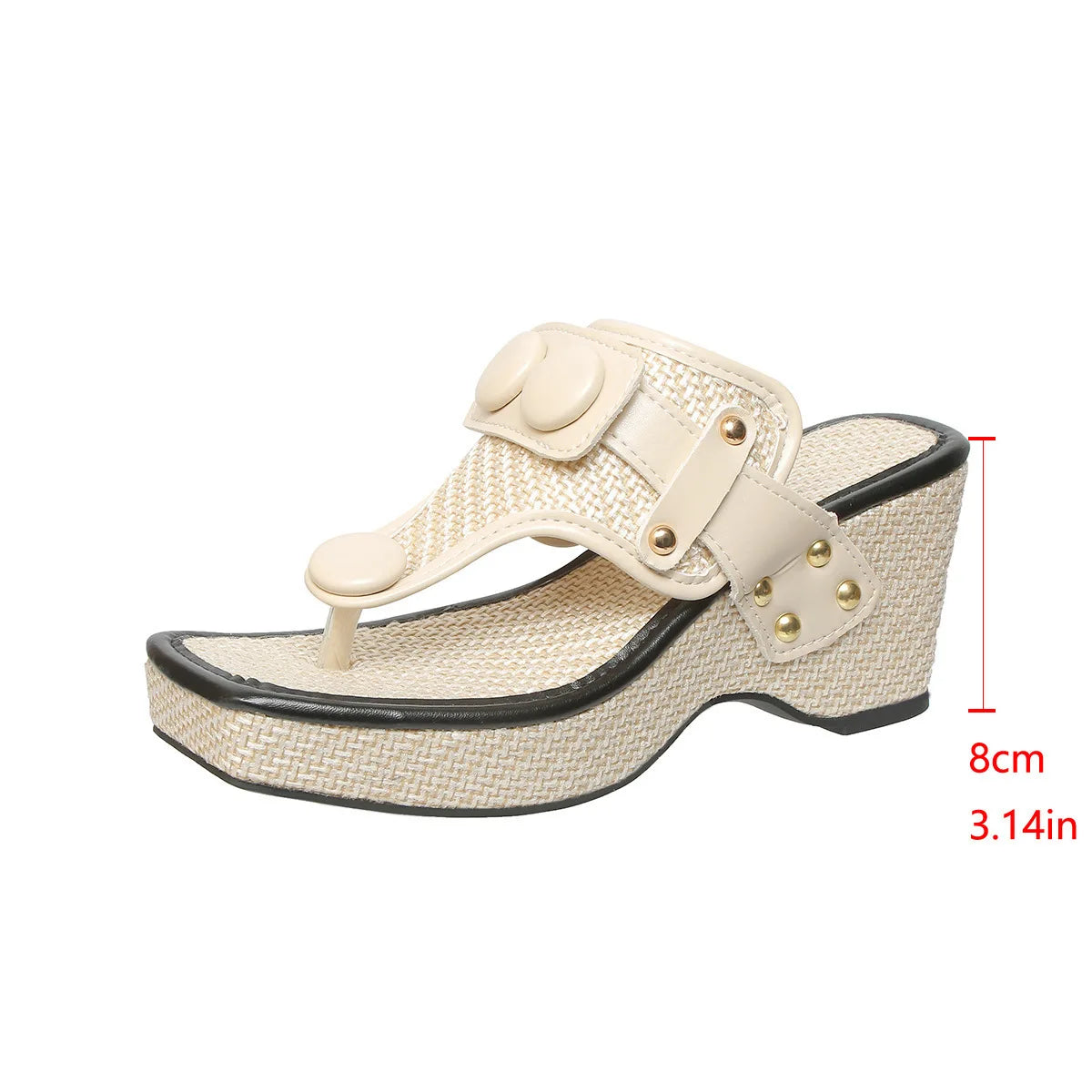 Square Platform Sandals