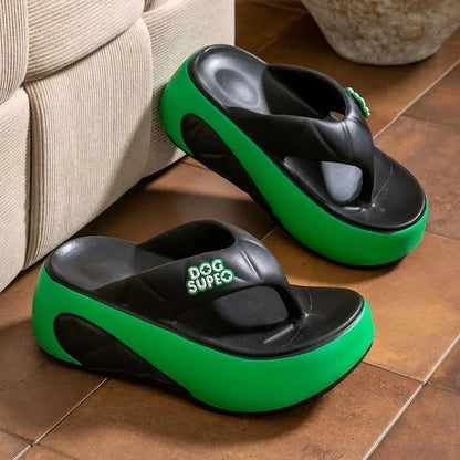 Women's Platform Flip-Flops Summer