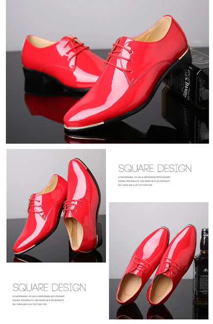 Men's Patent Leather Dress Shoes