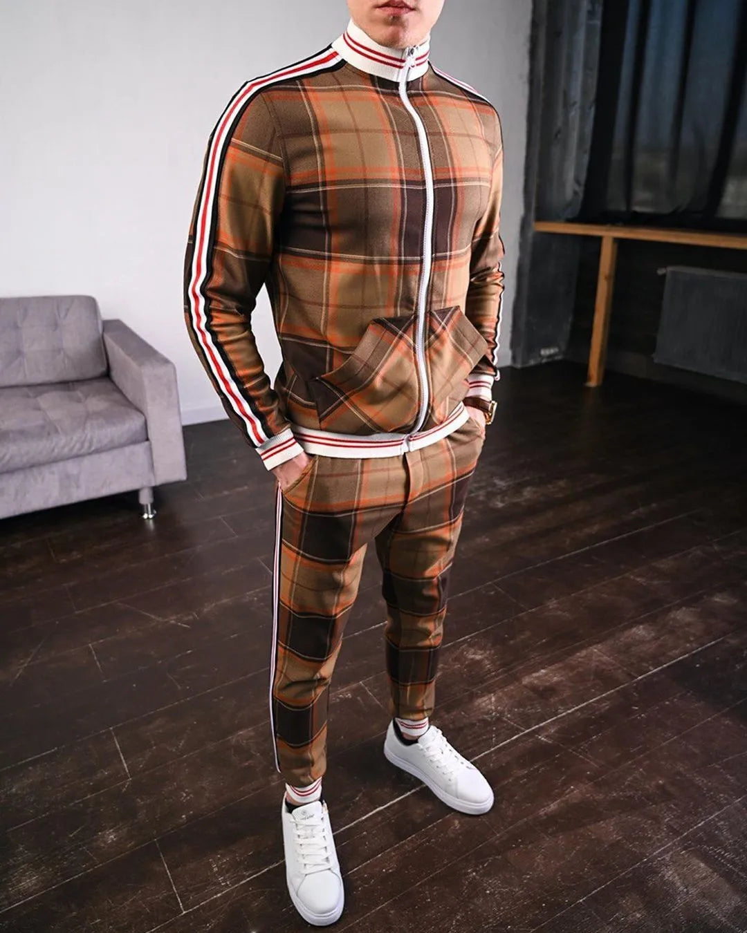 Streetwear Style Men's Suit
