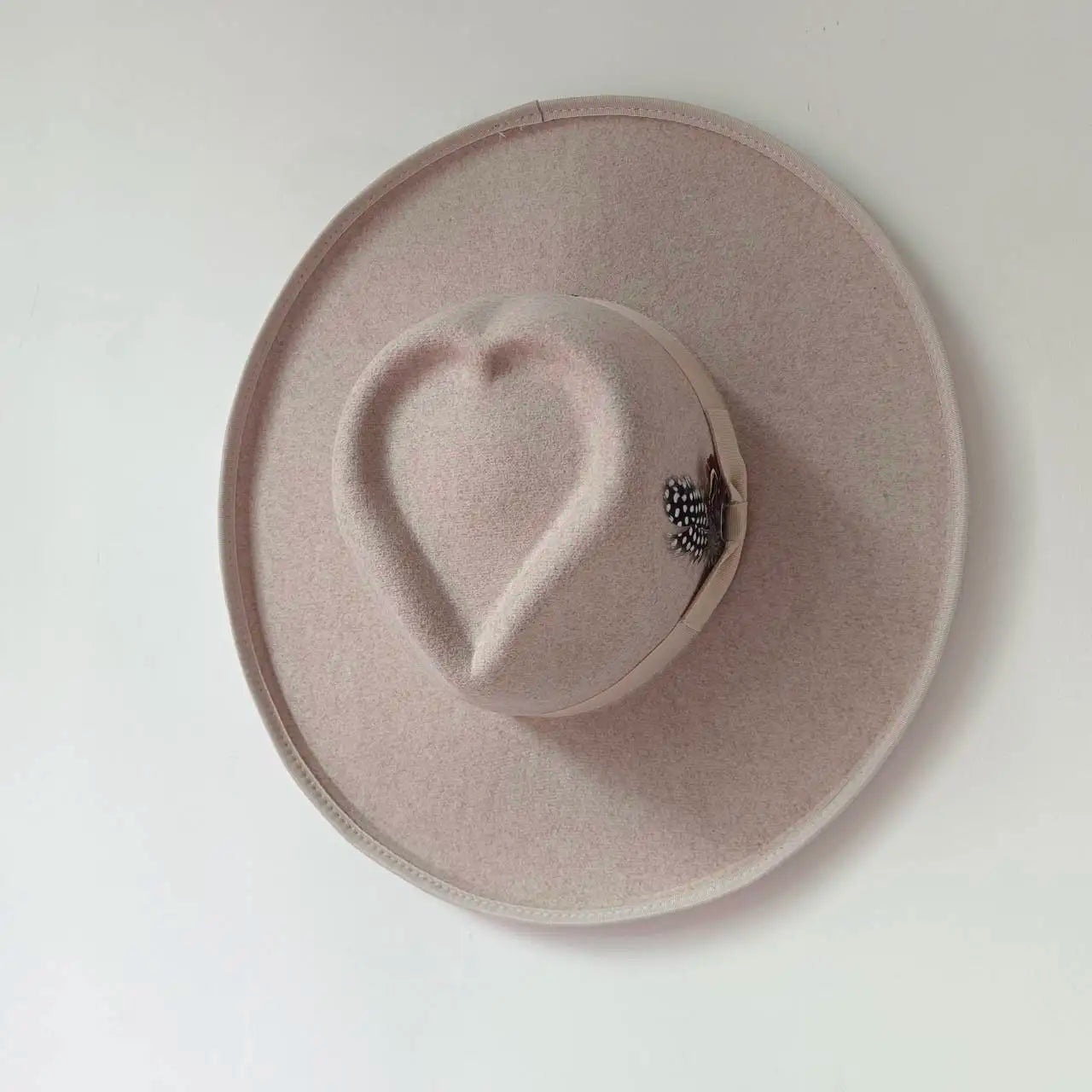 Unisex Wide Brim Fedora Hats