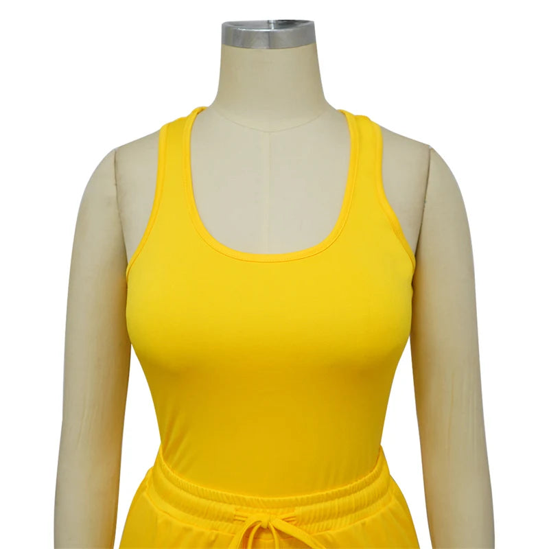 Casual Two Piece Wide Leg Set