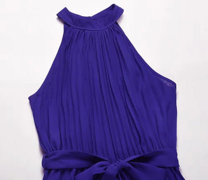 Stylish Halter Neck Wide-Leg Jumpsuit