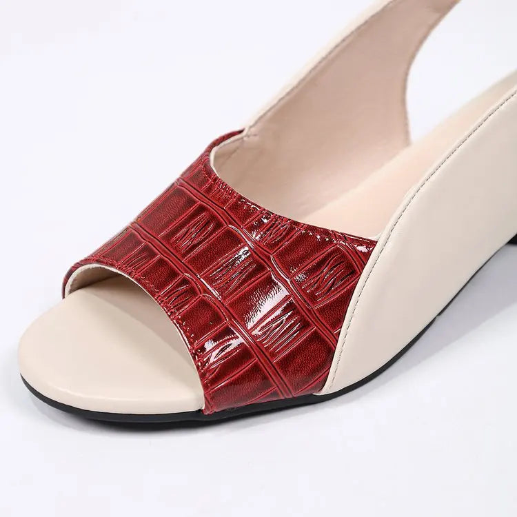 Elegant Mid-Heel Sandals
