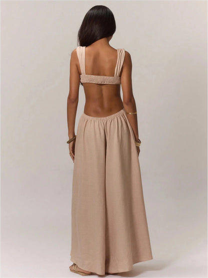 Redefined Summer Backless Jumpsuit