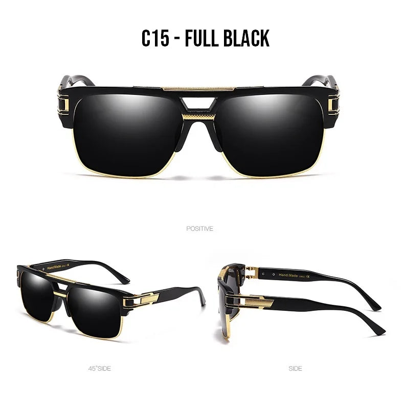 Men's Square Designer Sunglass