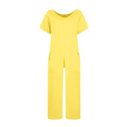 Women's Casual Baggy Pocket Jumpsuit