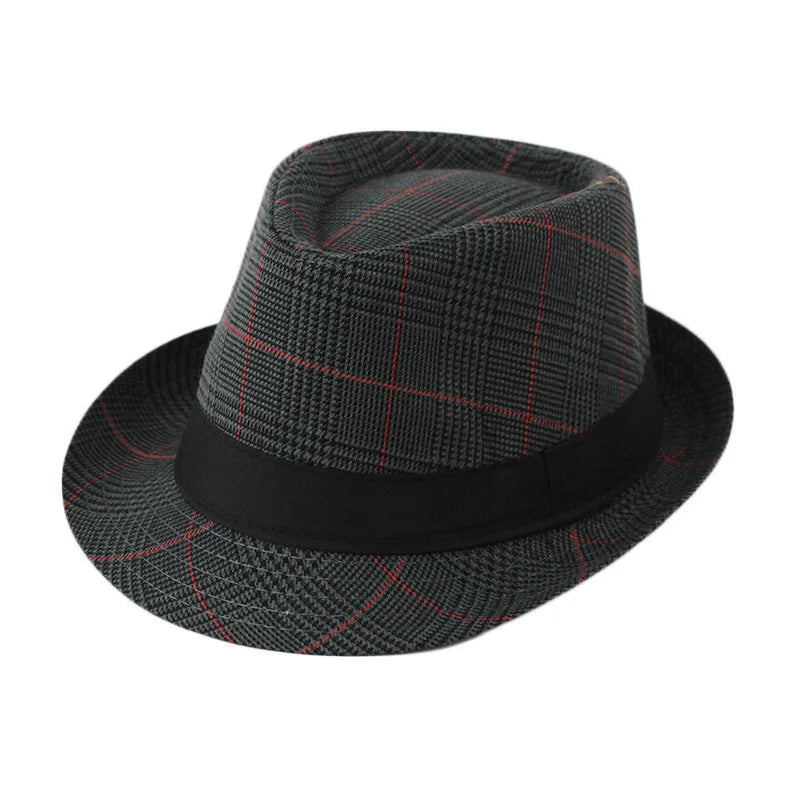 Classic Linen Fedora Hat