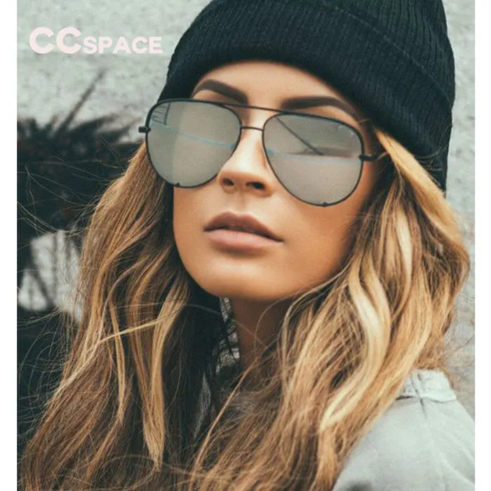 Oversized Luxury Pilot Sunglasses