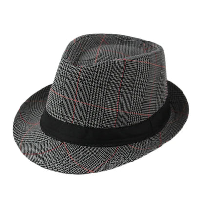 Classic Linen Fedora Hat