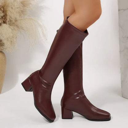 Timeless Chic Knee-High Boots