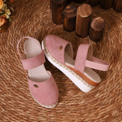 Espadrille Wedge Platform Sandals