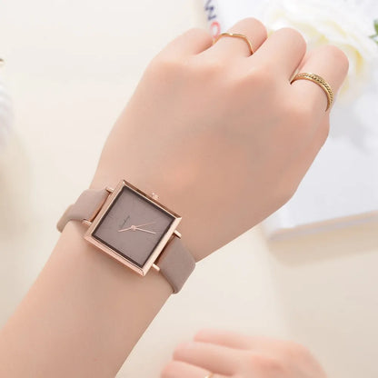 Square Fashion Luxury Ladies Watch